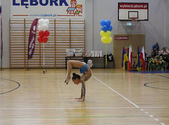 Grafika 23. Pokazy gimnastyki artystycznej w Lęborku