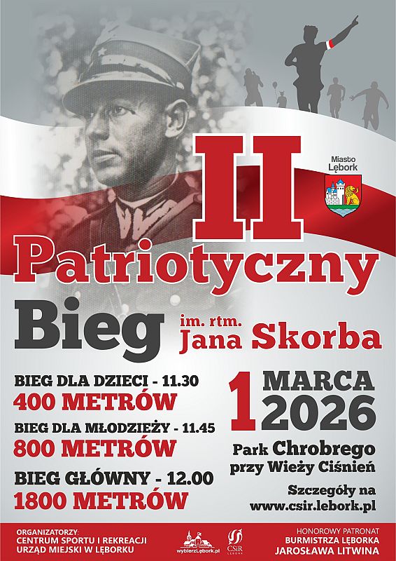 Grafika 1. II Patriotyczny Bieg im. rtm. Jana Skorba