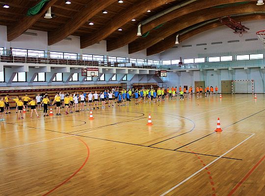 Grafika 2. NOWE ZASADY OBOWIĄZUJĄCE NA STADIONIE MIEJSKIM ORAZ W MIEJSKIEJ HALI SPORTOWEJ  W LĘBORKU W CZASIE EPIDEMII