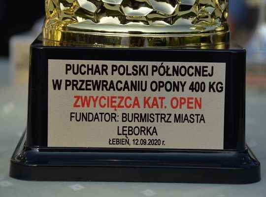 Grafika 18. I PUCHAR POLSKI PÓŁNOCNEJ W PRZWRACANIU OPONY 400KG