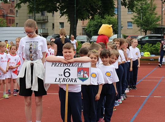 Grafika 21. XXXV Igrzyska Sportowo-Zabawowe Dzieci Przedszkolnych