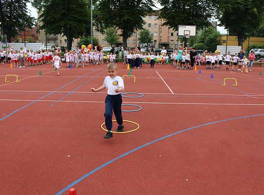 Grafika 50. XXXV Igrzyska Sportowo-Zabawowe Dzieci Przedszkolnych