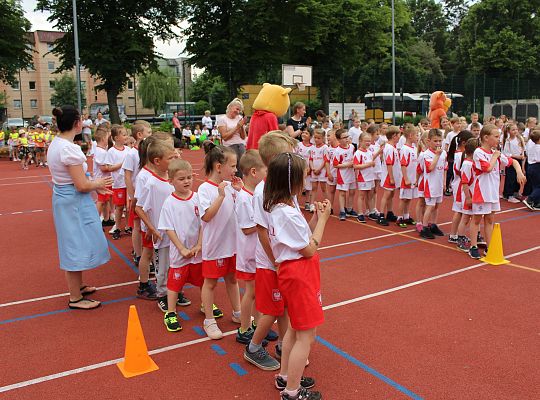 Grafika 75. XXXV Igrzyska Sportowo-Zabawowe Dzieci Przedszkolnych