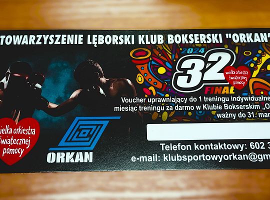 Grafika 13. Voucher na trening boksu