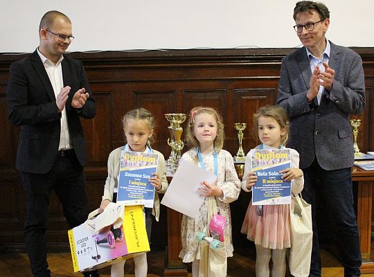 Grafika 1. Zwycięzcy w kategorii "skrzaty" dziewczęta