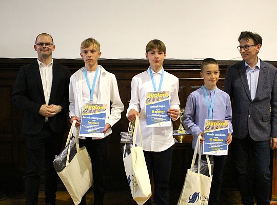 Grafika 8. Zwycięzcy w kategorii szkoły podstawowe chłopcy rocznik 2013 i 2012