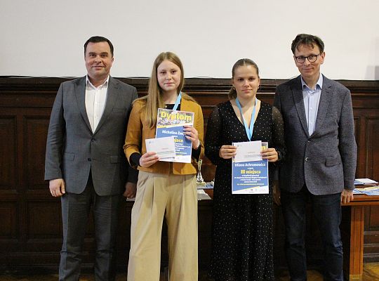 Grafika 11. Zwycięzcy w kategorii szkoły ponadpodstawowe dziewczęta