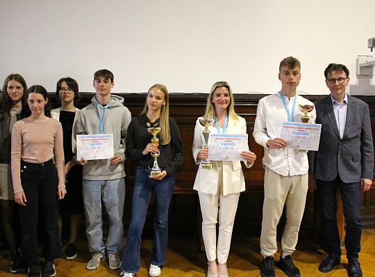 Grafika 17. Wszyscy nagrodzeni zawodnicy