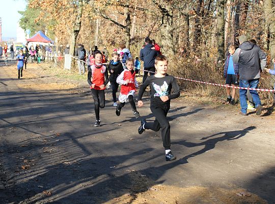 Grafika 24. Zawodnicy na trasie biegu