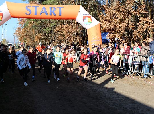 Grafika 25. Zawodniczki na starcie biegu