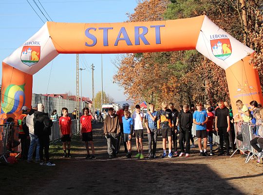 Grafika 39. Zawodnicy na starcie biegu