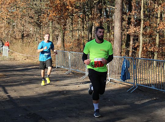 Grafika 52. Zawodnicy na trasie biegu