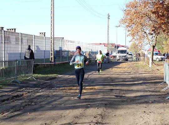 Grafika 55. Zawodnicy na trasie biegu