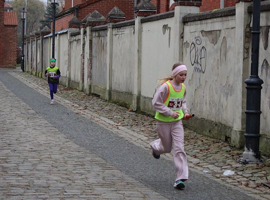 Grafika 13. Zawodniczki na trasie biegu