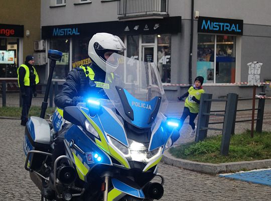 Grafika 35. Zawodnik na trasie biegu