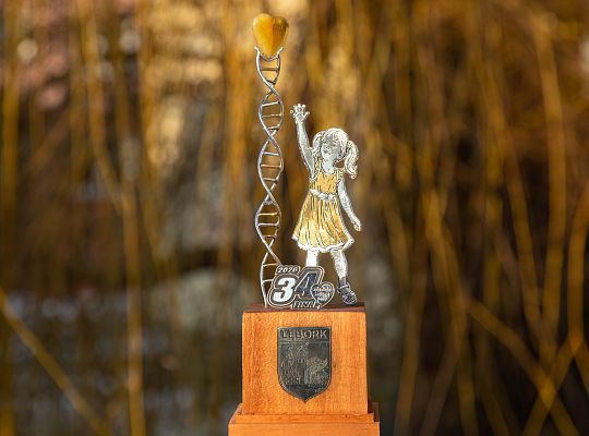 Grafika 2. Statuetki "Orkiestrowa dziewczynka" oraz "Orkiestrowy chłopiec"