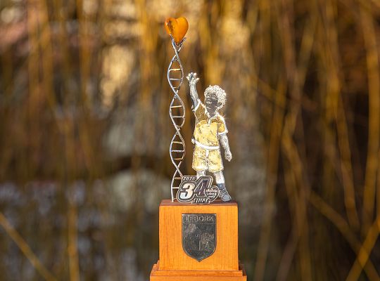 Grafika 4. Statuetki "Orkiestrowa dziewczynka" oraz "Orkiestrowy chłopiec"