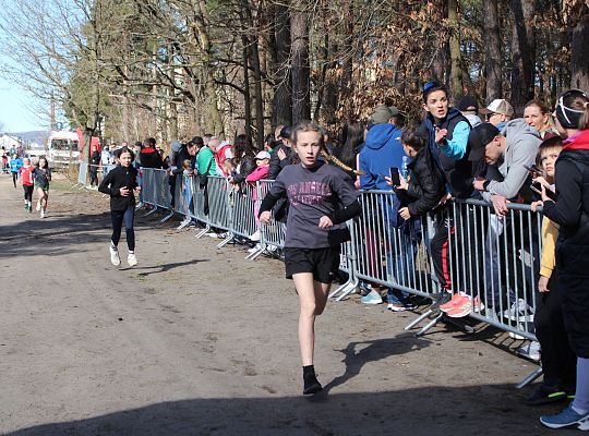 Grafika 19. Zawodniczki na trasie biegu