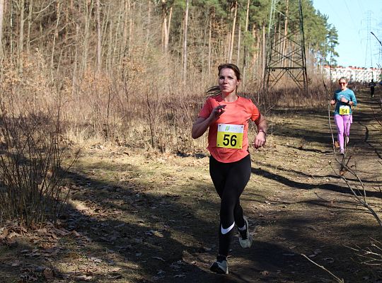 Grafika 78. Zawodnicy na trasie biegu