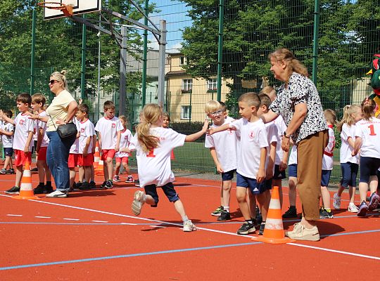 Grafika 8. Uczestnicy Igrzysk Dzieci Przedszkolnych podczas konkurencji