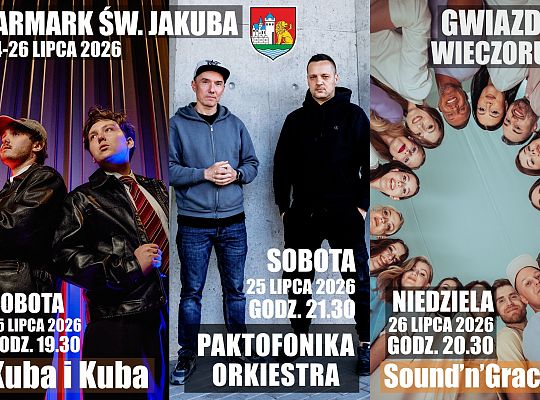 Grafika 2. Program Jarmarku św. Jakuba