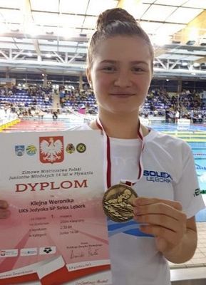 WRERONIKA KLEJNA MISTRZYNIĄ POLSKI