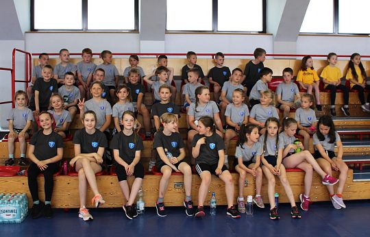 Konkurs Sportowy dla Szkół Podstawowych "Kto z nas lepiej i prędzej"
