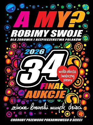 Grafika Aukcje allegro dla Wielkiej Orkiestry Świątecznej