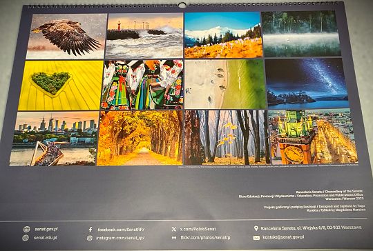 Grafika 15. Kalendarz ścienny