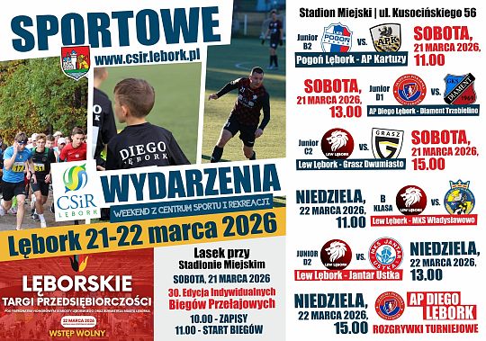 Grafika Sportowy WEEKEND 21 - 22 marca