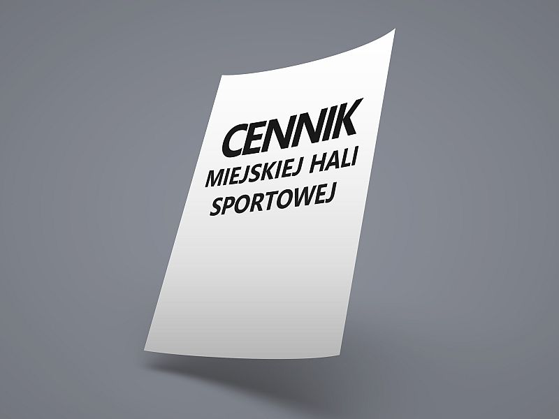 Grafika 1. Cennik Miejskiej Hali Sportowej